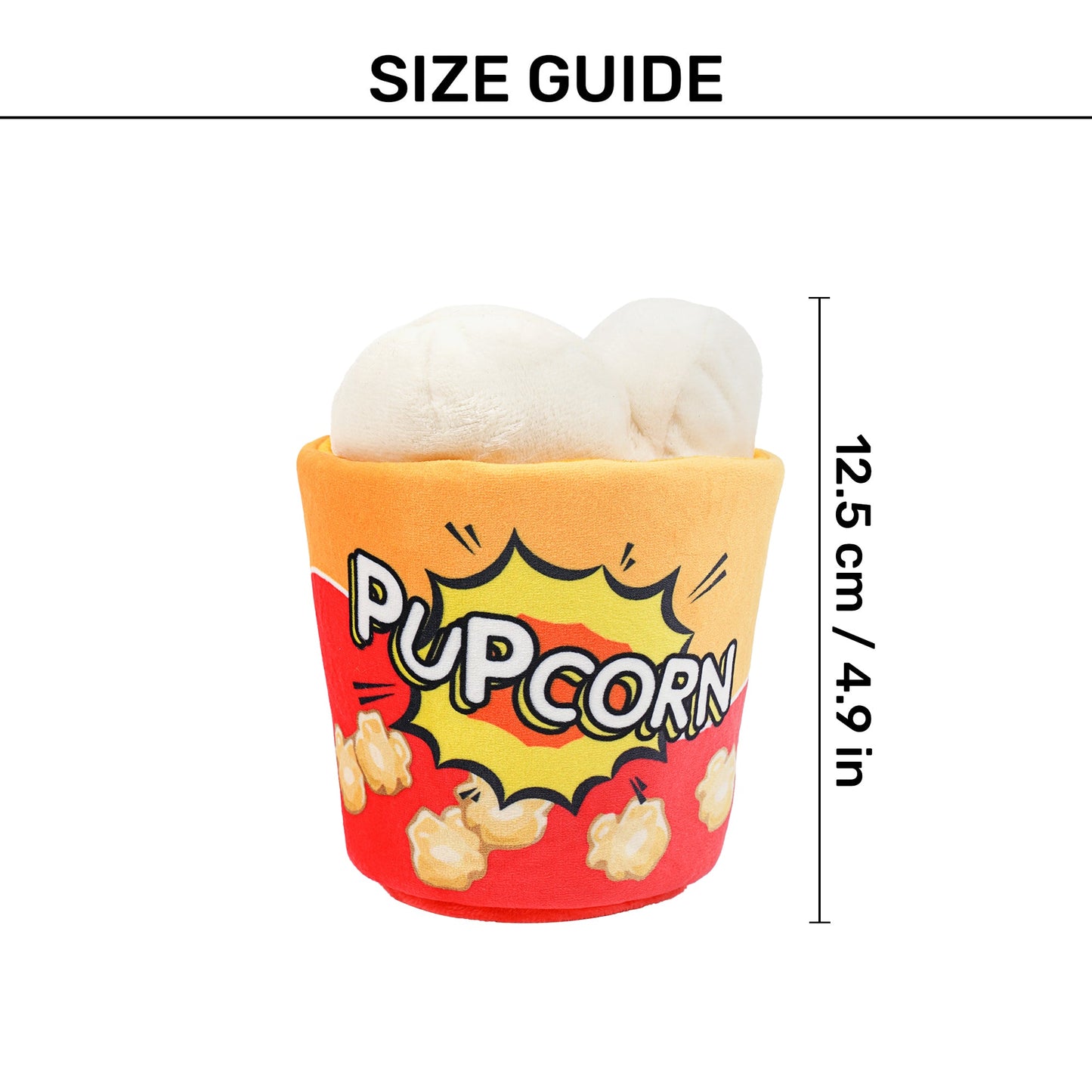 HUFT Puppercorn Squeaky Toy For Dog