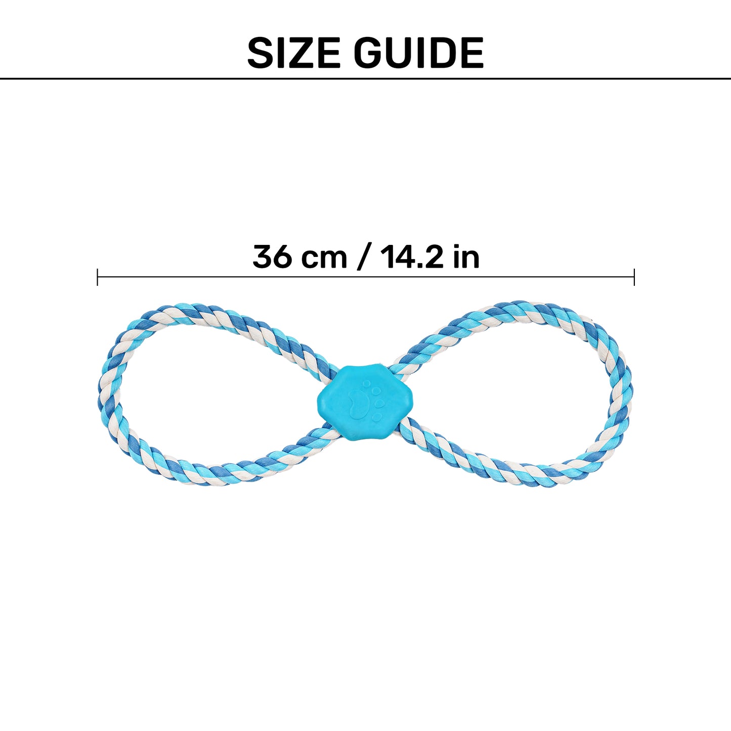 Dash Dog Duo Looparoo Rope Toy For Dog