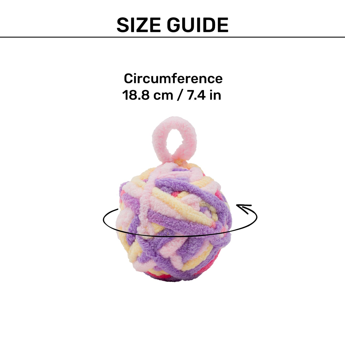HUFT Knotty Yarn Ball With Catnip Toy For Cat