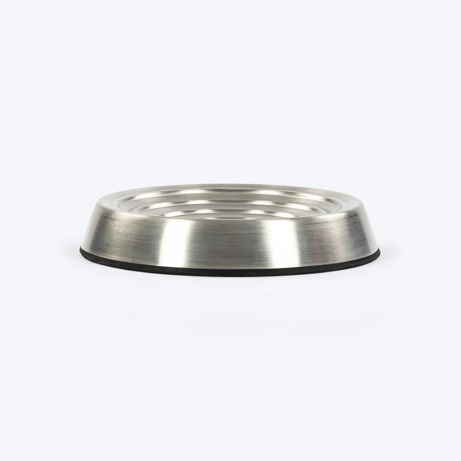 HUFT Whiskerlicks Classic Steel Bowl For Cat