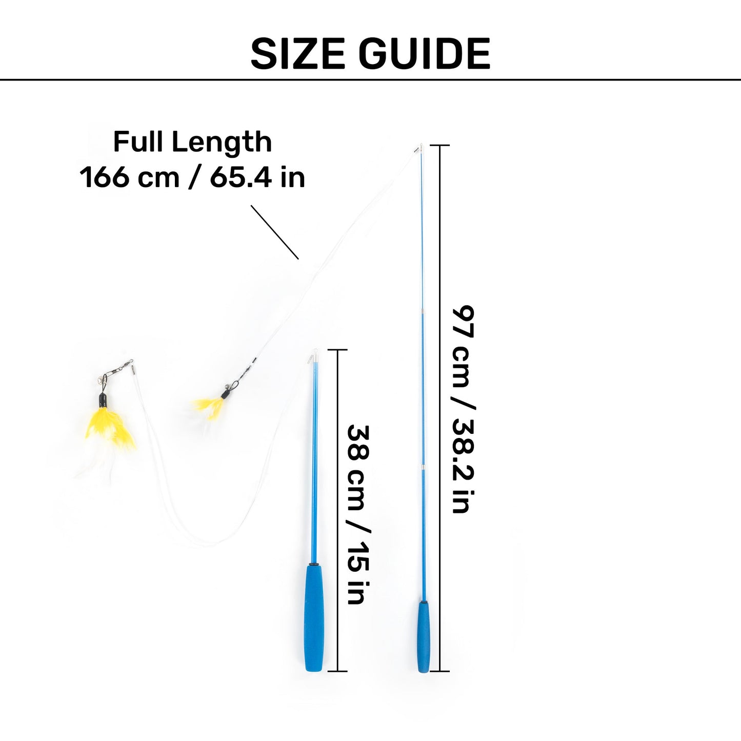 HUFT Curious Catty Wand Toy For Cat