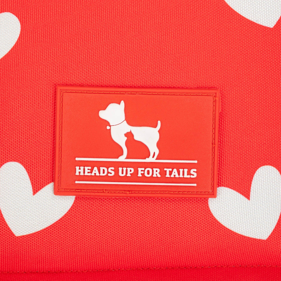 HUFT Sweethearts Flat Mat For Dogs - Red