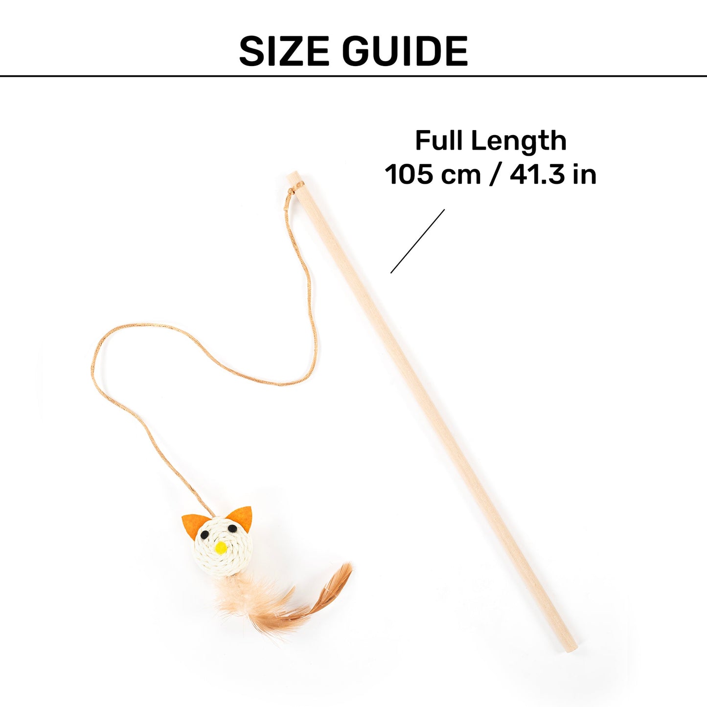 HUFT Woodland Wand Toy For Cat