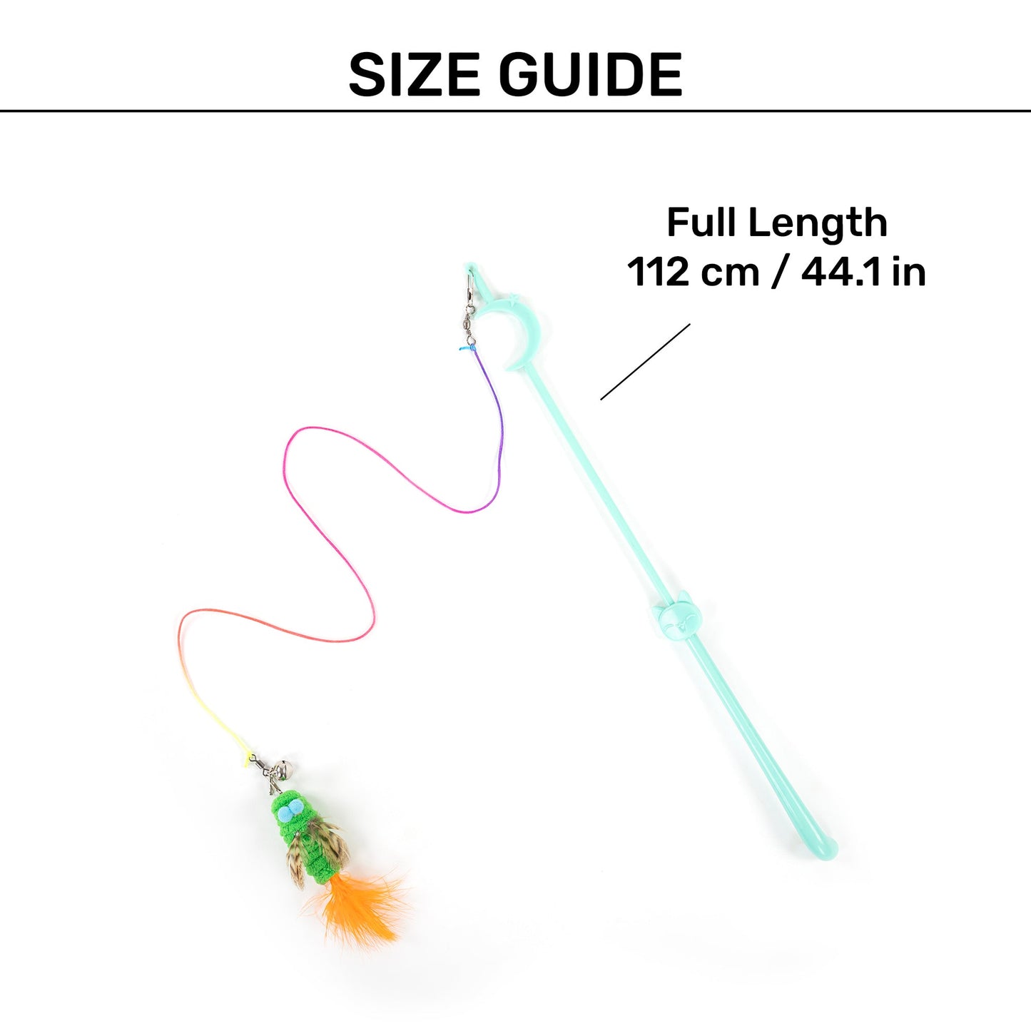 HUFT Whisker Whirl Wand Toy For Cat