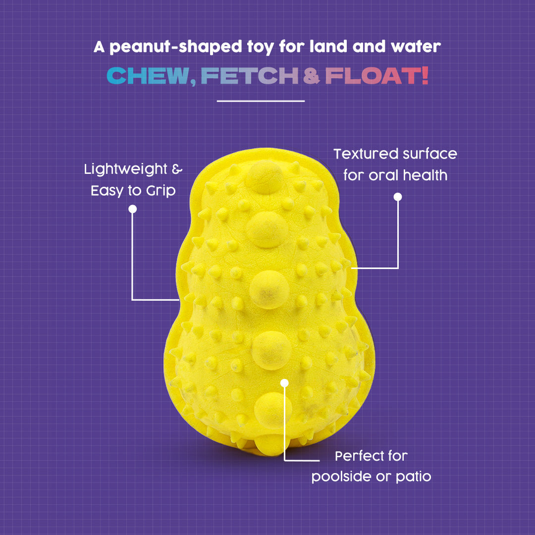 Dash Dog Mello-Yello Peanut Toy For Dog