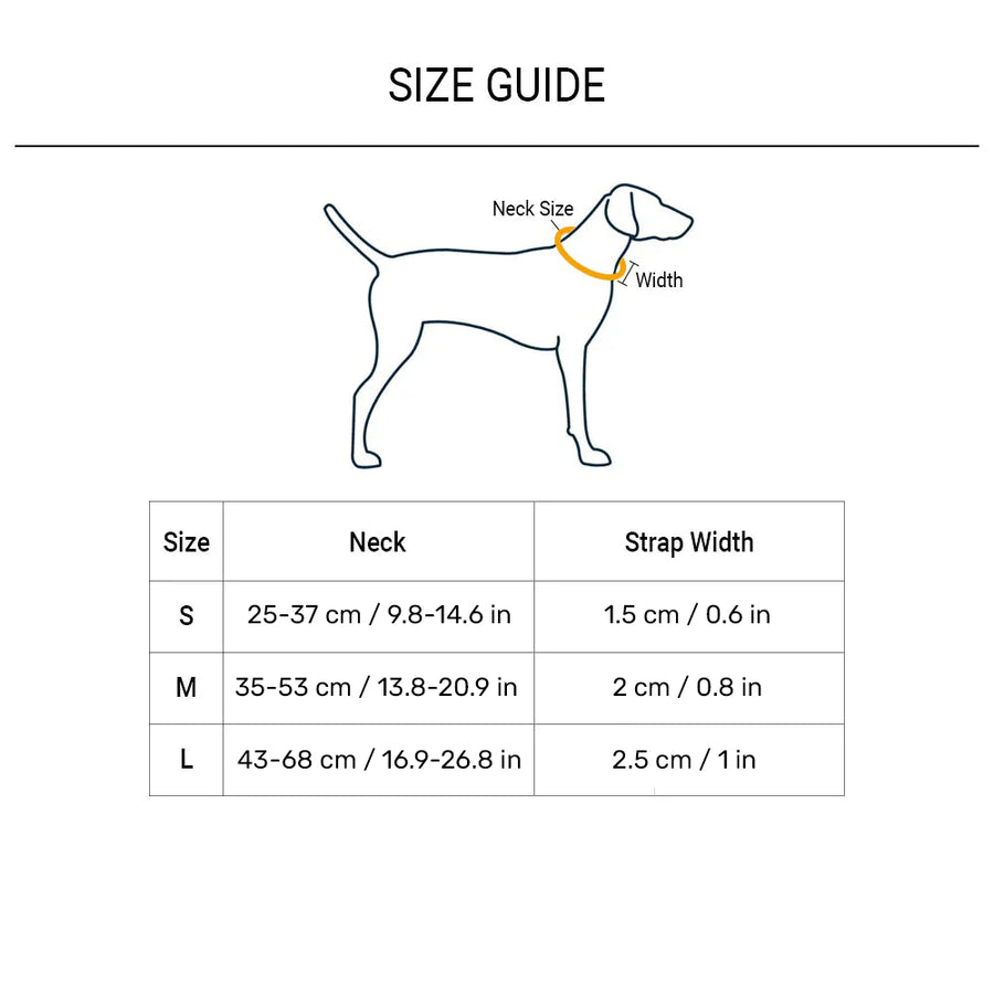 HUFT Color Fushion Waterproof Collar For Dog - Red & Sky Blue