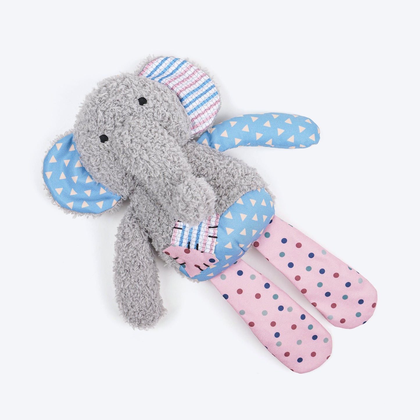 HUFT Patchy Elly Squeaky Toy For Puppy & Small Dog