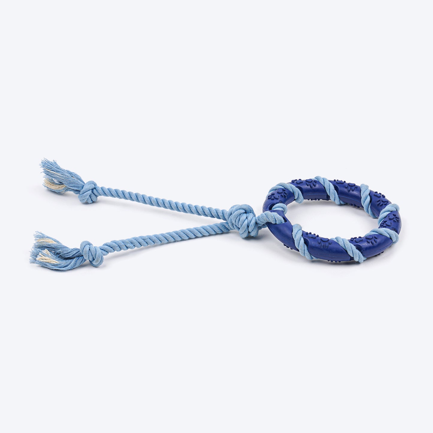 Dash Dog Disc Tugger Rope Toy For Dog - Navy Blue