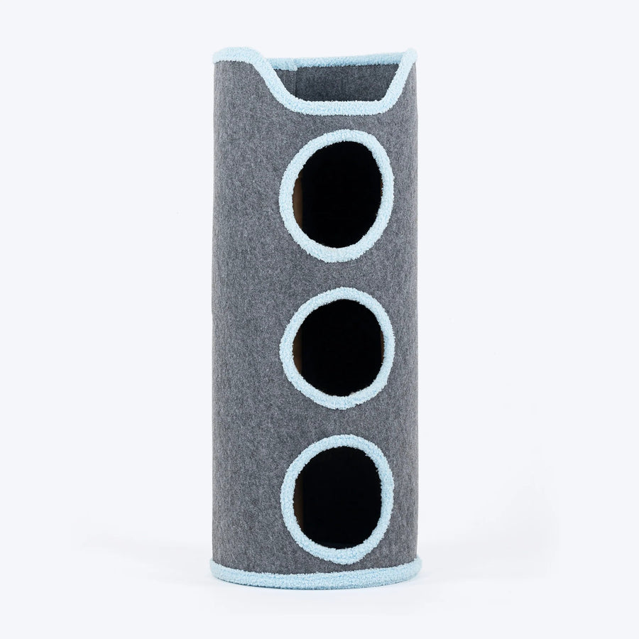 HUFT Meow Mansion Cat Tower For Cats - Grey