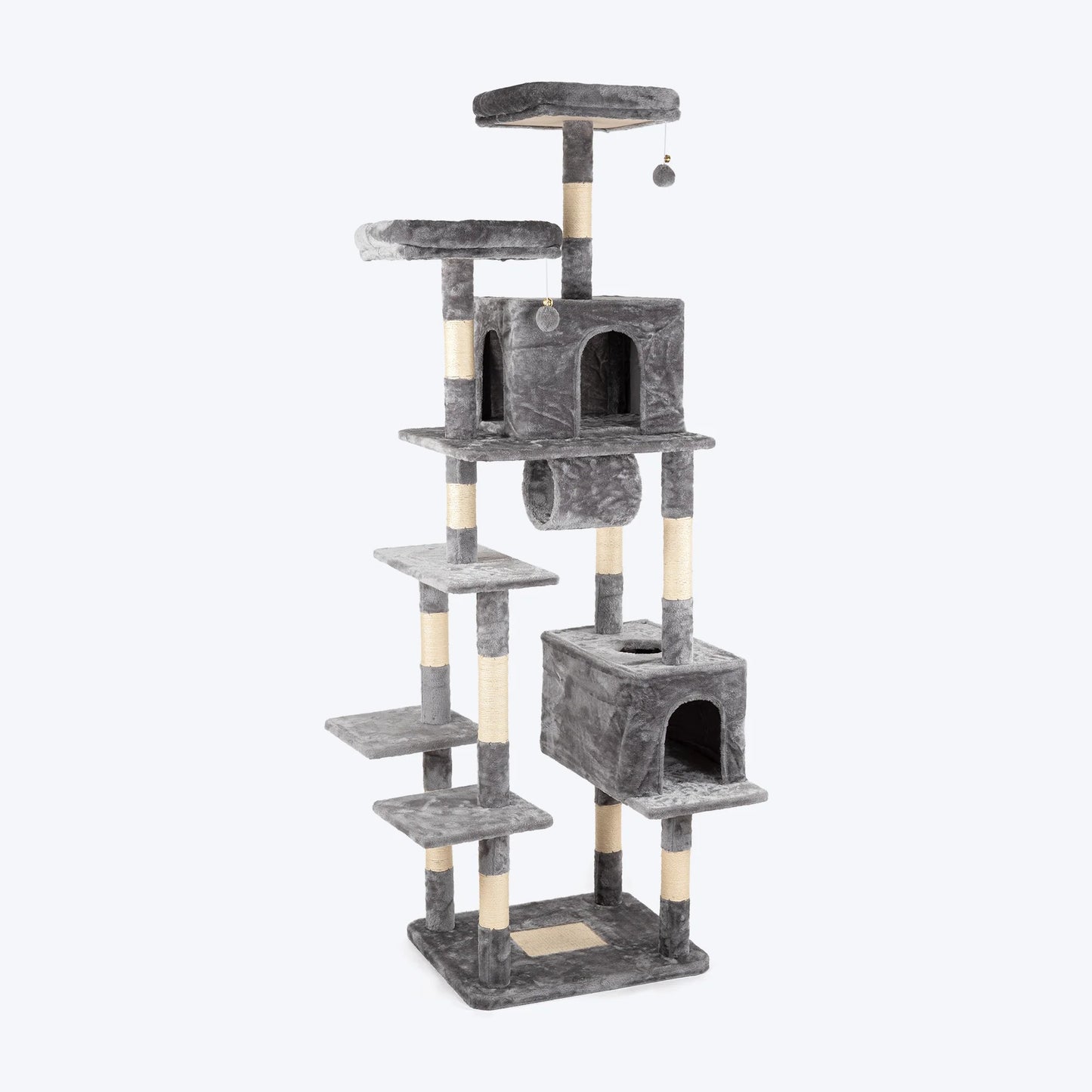 HUFT Pawfect Peak Multipurpose Cat Tree - Grey