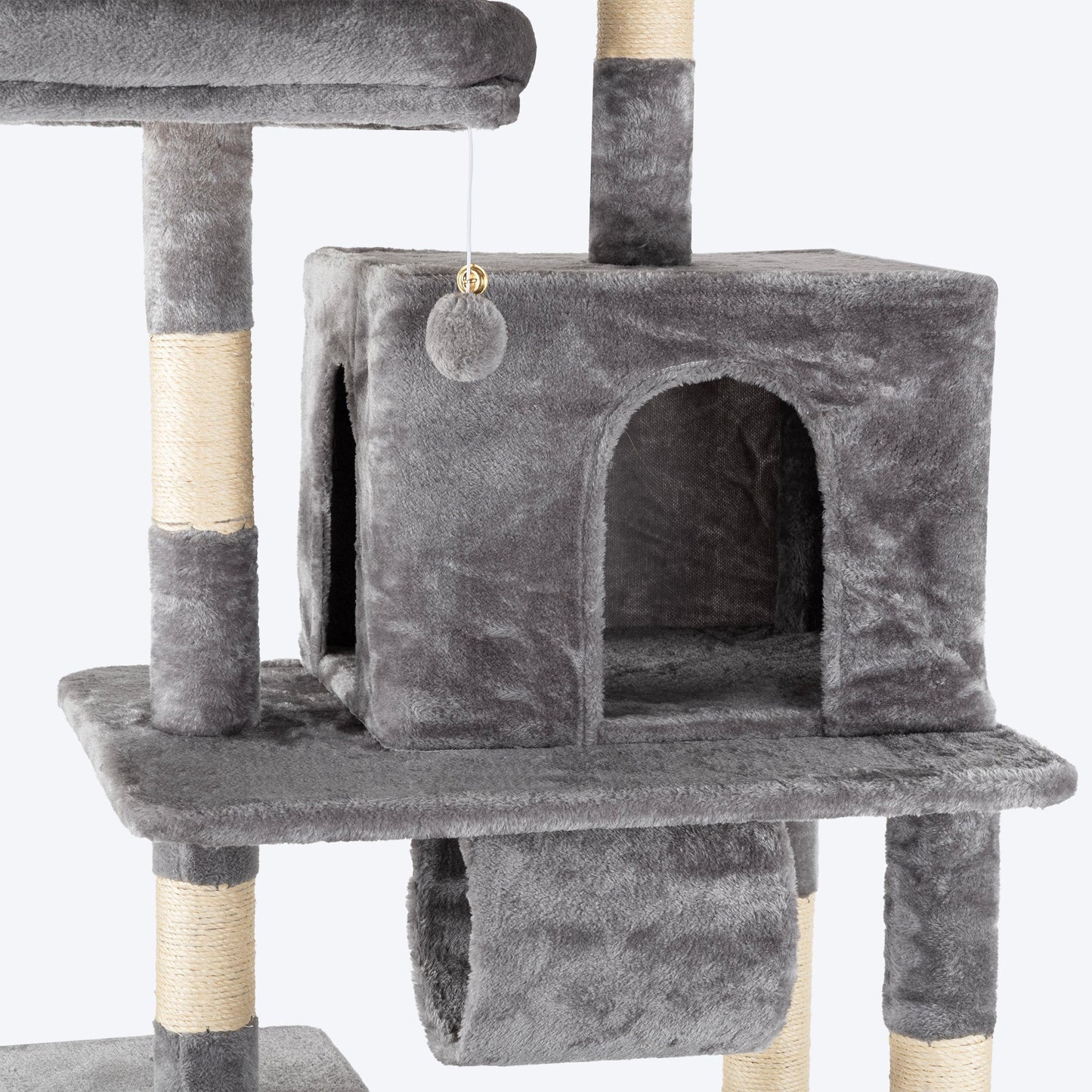 HUFT Pawfect Peak Multipurpose Cat Tree - Grey