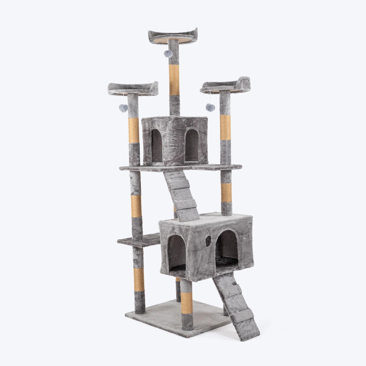 HUFT Catfinity Hub Multipurpose Cat Tree - Grey
