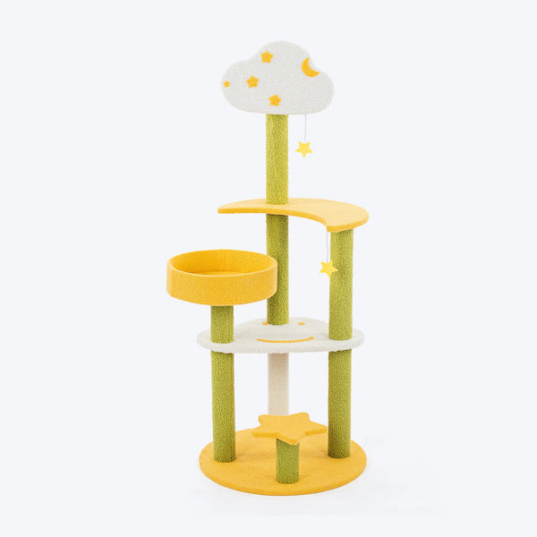 HUFT Twinkle Paw Multipurpose Cat Tree - Multicolor