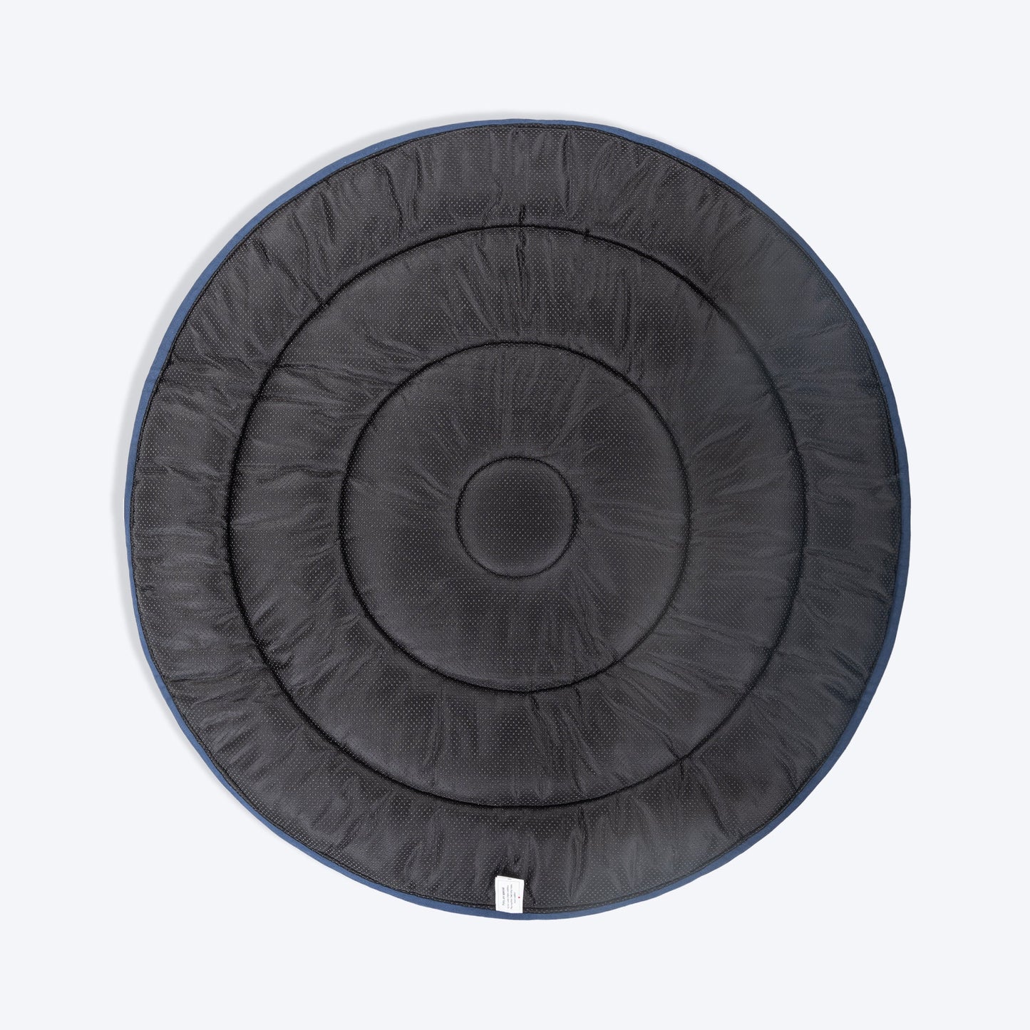 HUFT Embracing Heart Circular Dog Mat - Navy - M