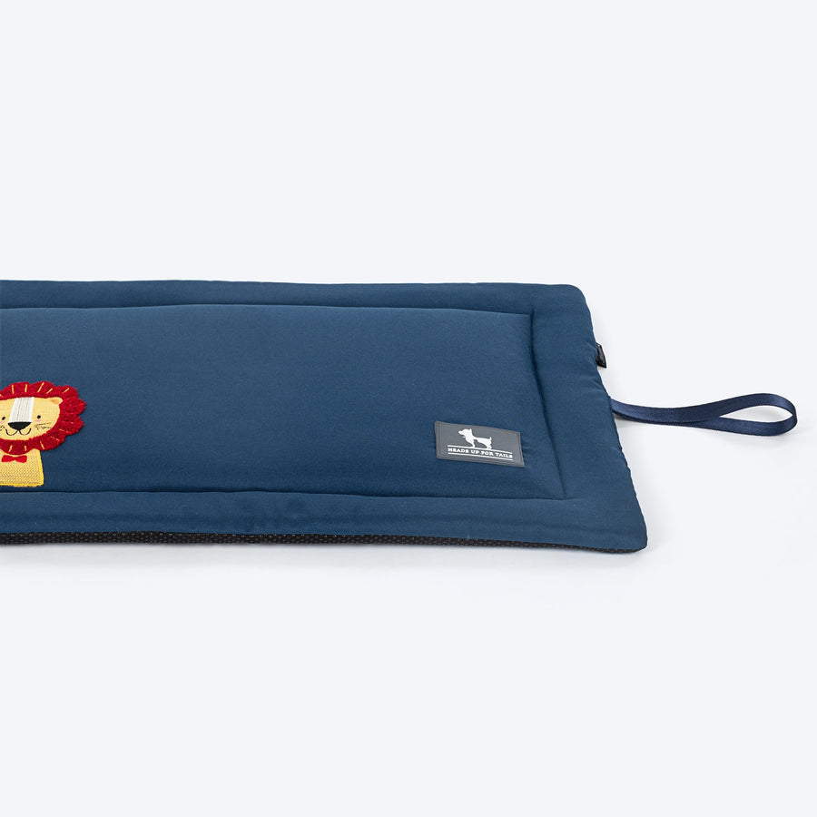 HUFT Simba Flat Mat For Dog - Blue