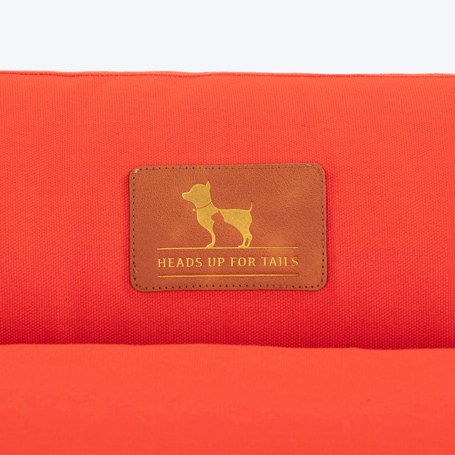 HUFT Sweethearts Lounger Bed For Dog - Red