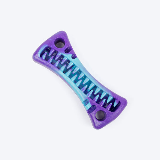 Dash Dog Bone Amigo Chew Toy For Dog - Purple & Blue