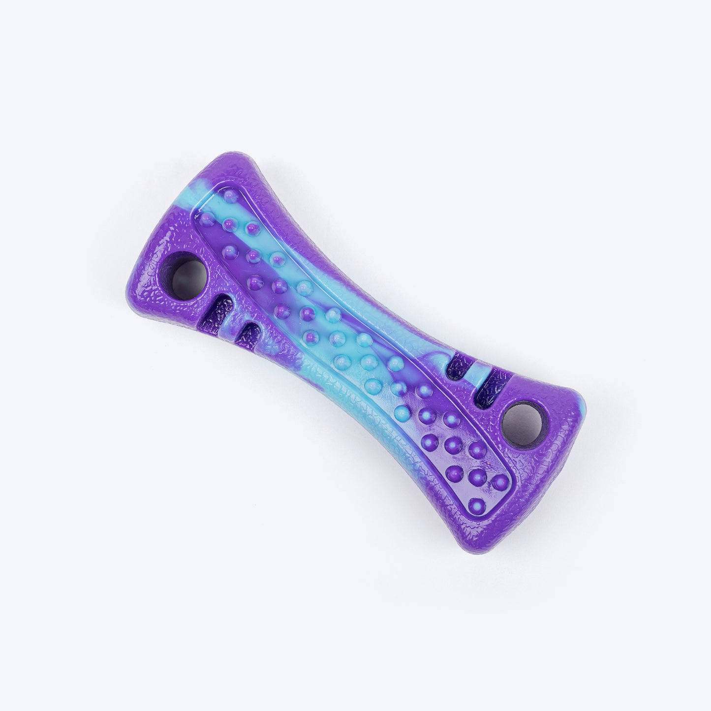 Dash Dog Bone Amigo Chew Toy For Dog - Purple & Blue