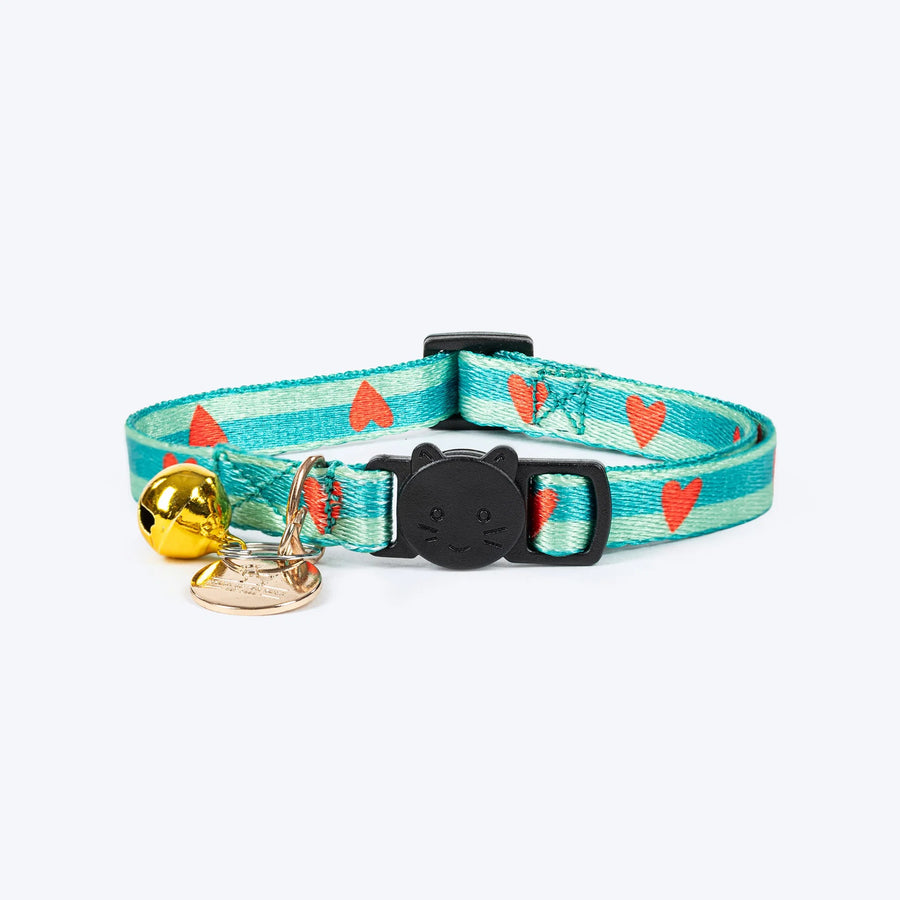HUFT Meowvelous Collar For Cat - Multicolor & Green