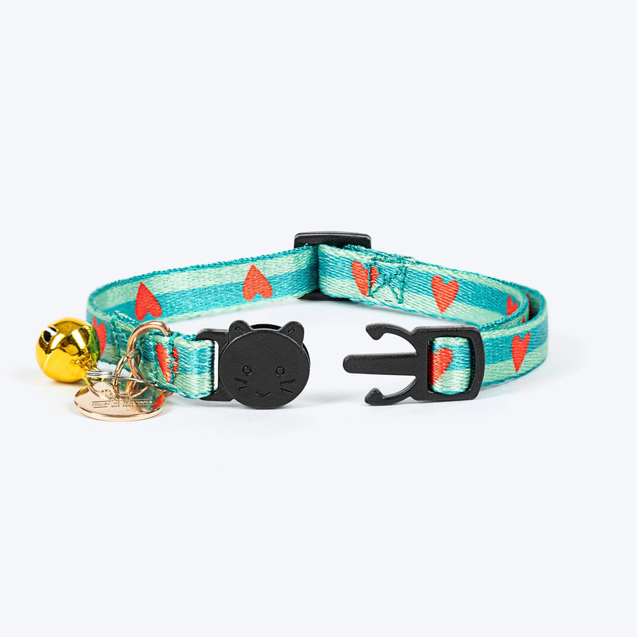 HUFT Meowvelous Collar For Cat - Multicolor & Green