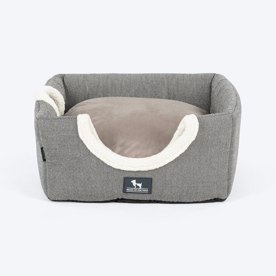 HUFT Furbulous Tent Bed For Cat - Grey