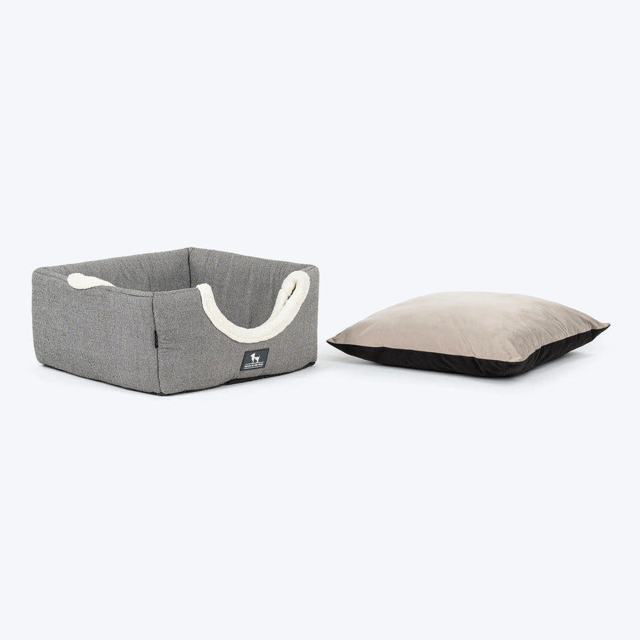 HUFT Furbulous Tent Bed For Cat - Grey