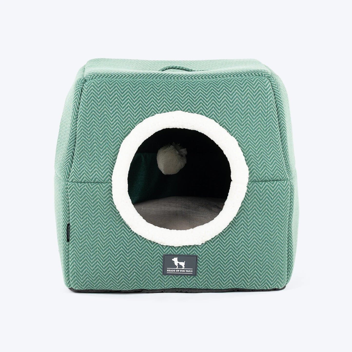 HUFT Furbulous Tent Bed For Dog - Green