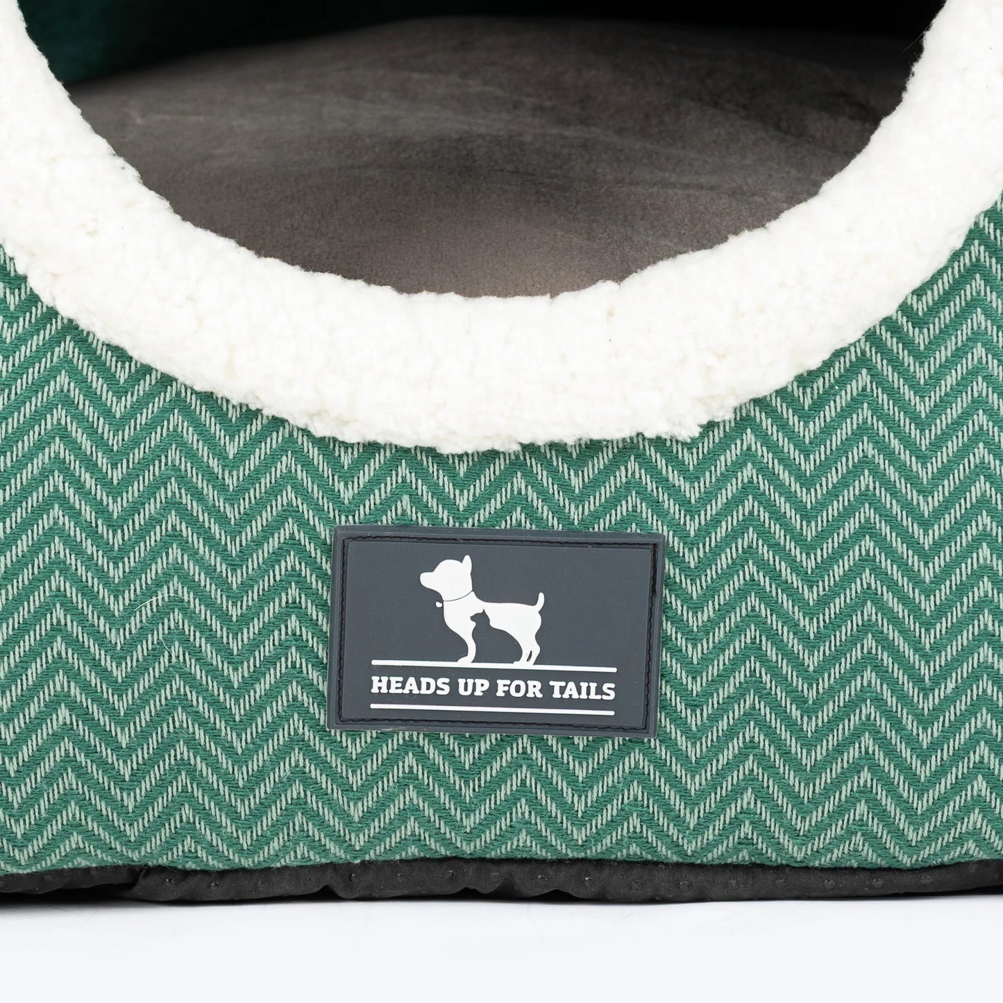 HUFT Furbulous Tent Bed For Dog - Green