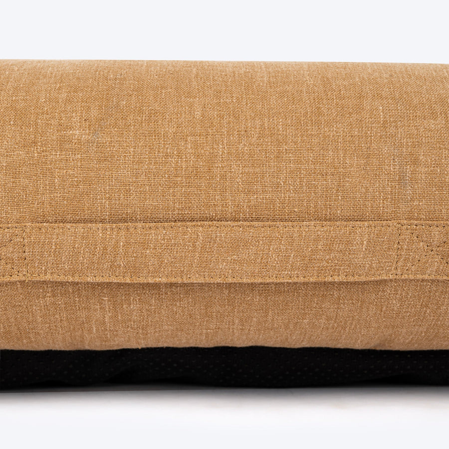 HUFT Flutter Of Love Lounger Bed For Dog - Light Brown