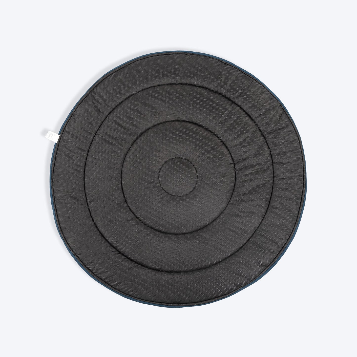 HUFT Dogs in Bloom Circular Dog Mat - Navy - M