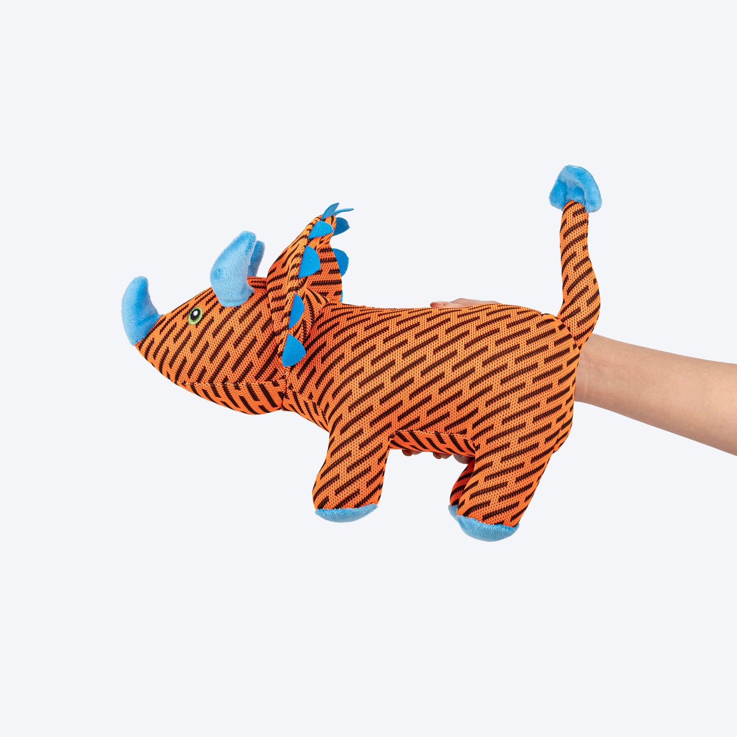 HUFT Wagosaurus Squeaky Toy For Dog