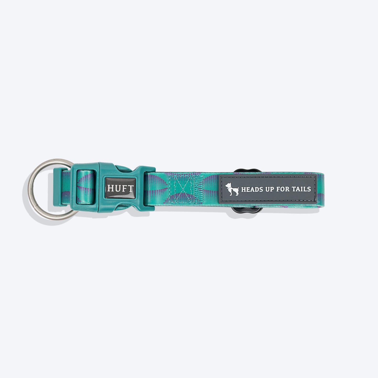 HUFT Oval Opulence Waterproof Collar For Dog - Green