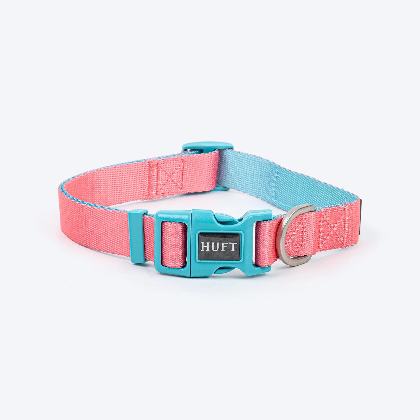 HUFT Dichromatic Collar For Dog - Red & Blue