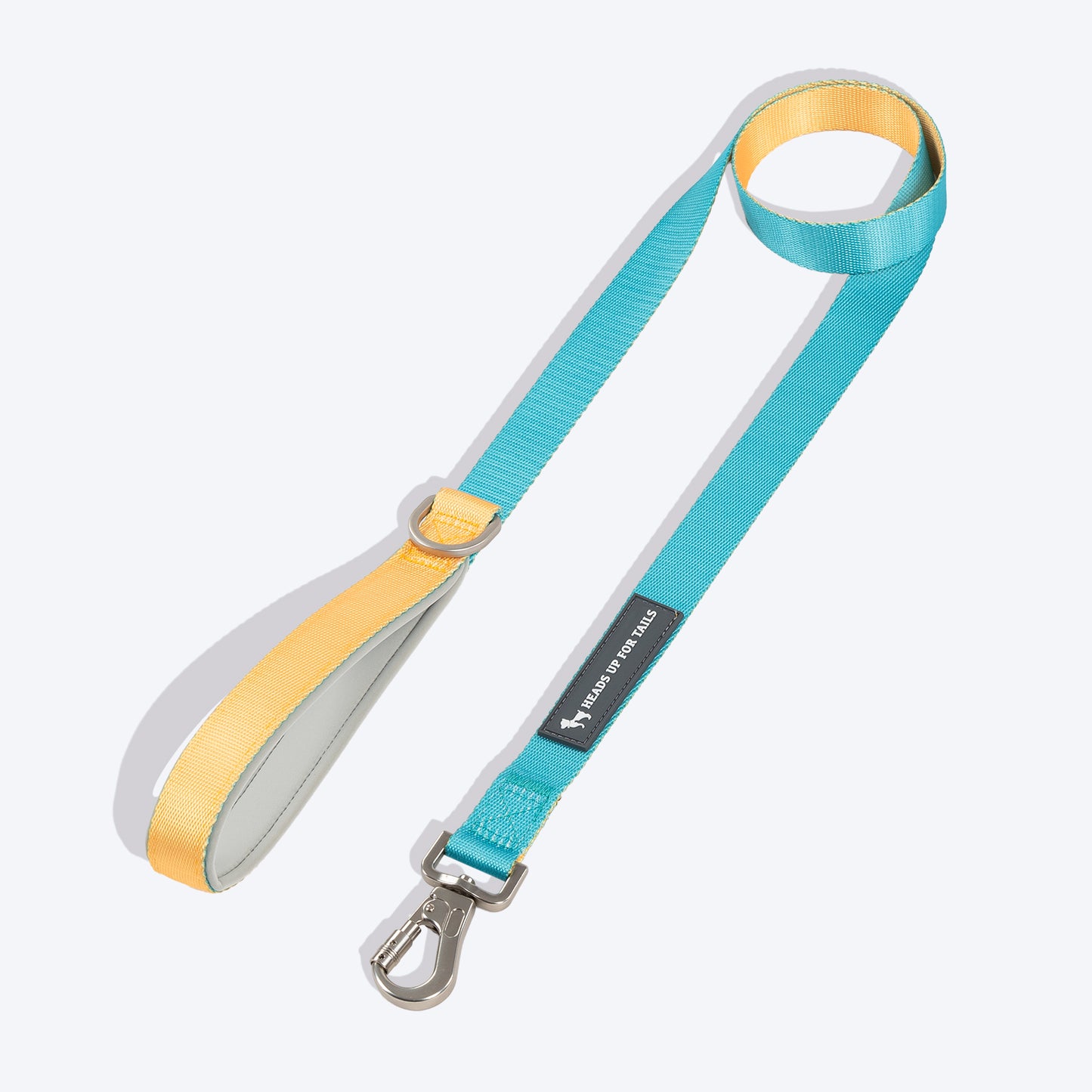 HUFT Dichromatic Leash For Dog - Turquoise & Orange