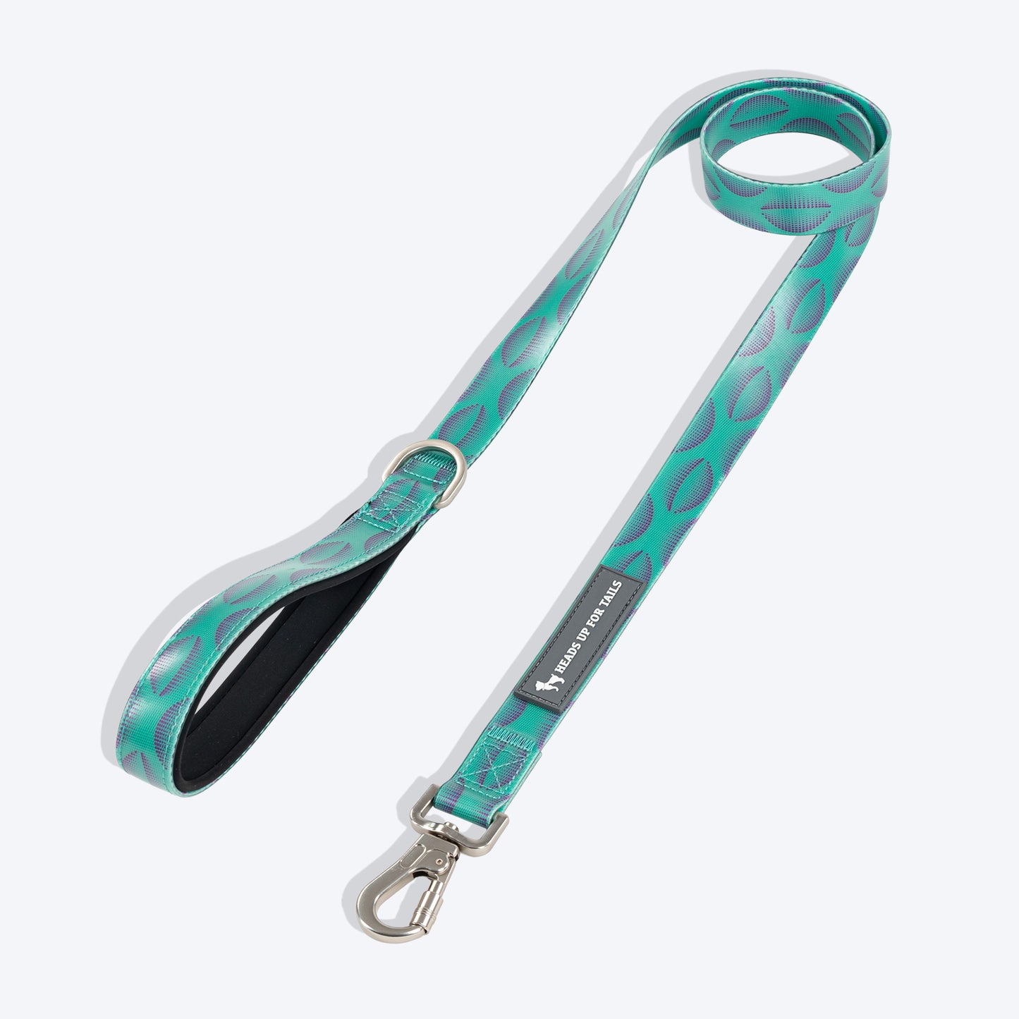 HUFT Oval Opulence Waterproof Leash For Dog - Green