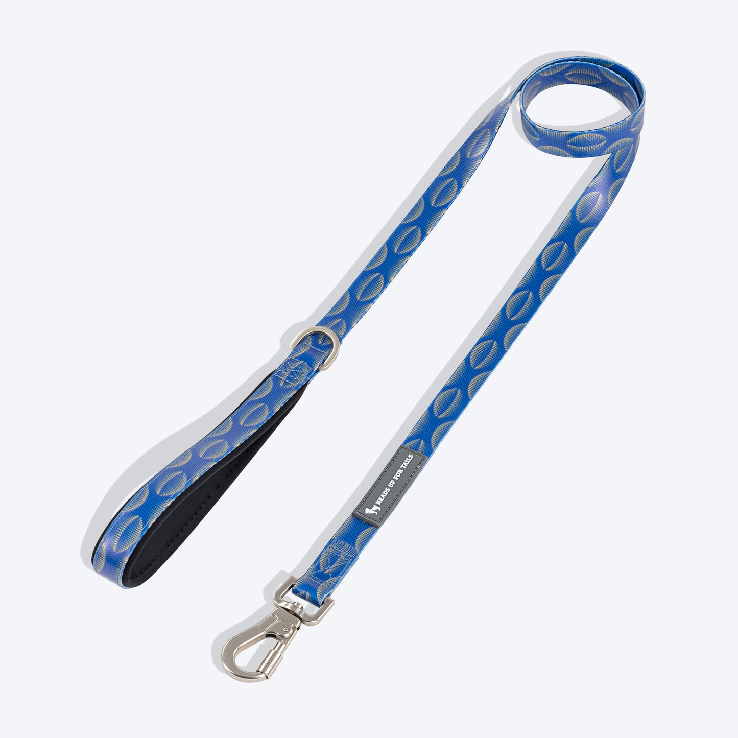 HUFT Oval Opulence Waterproof Leash For Dog - Blue