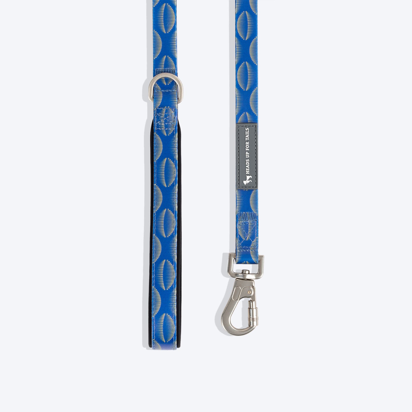 HUFT Oval Opulence Waterproof Leash For Dog - Blue