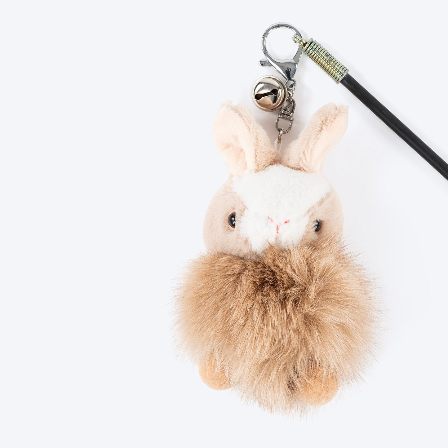 HUFT Furry Bunny Wand Toy For Cat
