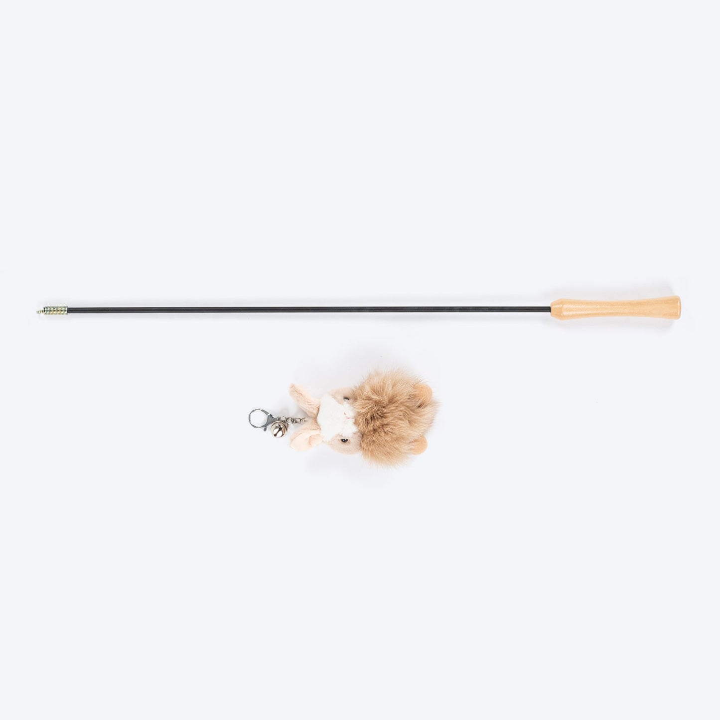 HUFT Furry Bunny Wand Toy For Cat