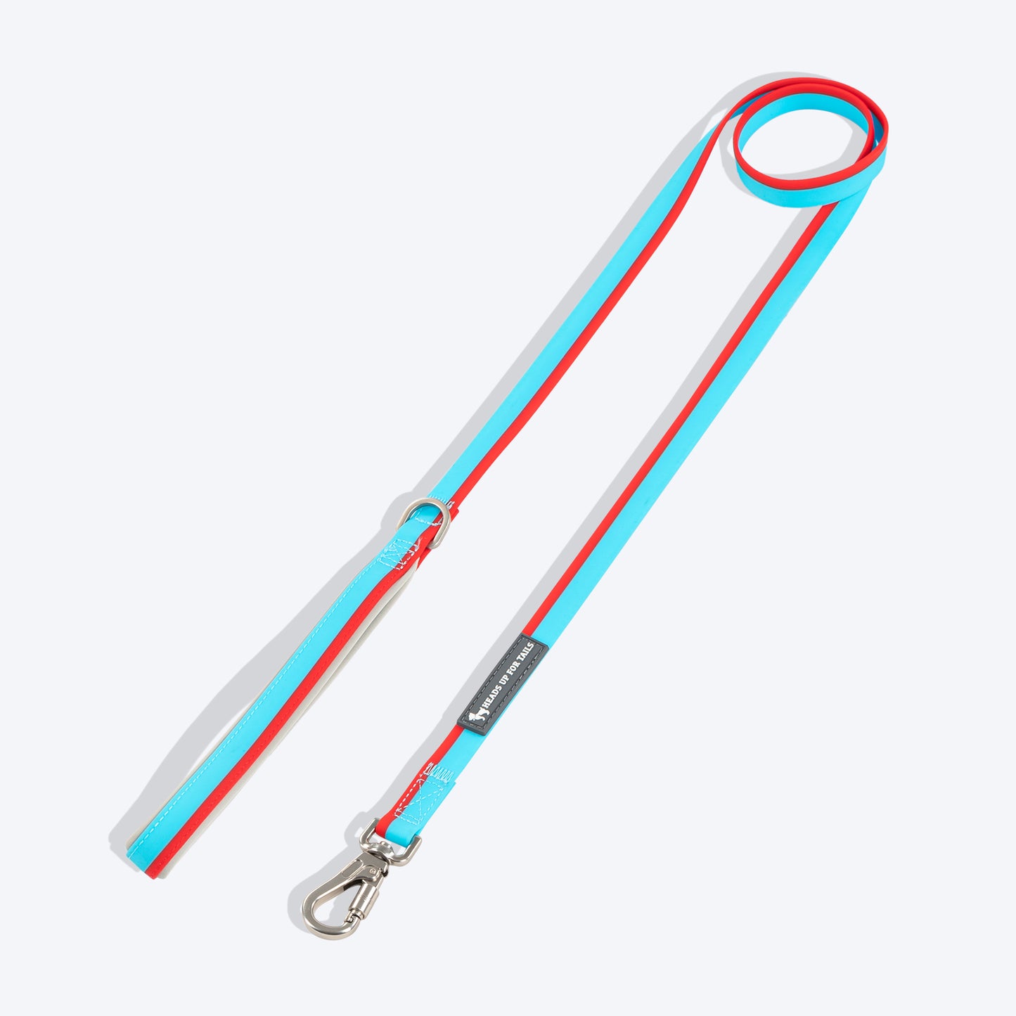 HUFT Color Fushion Waterproof Leash For Dog - Red & Sky Blue
