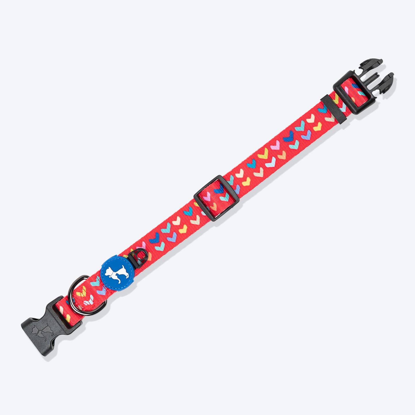 HUFT Heart To Heart Collar For Dog - Red