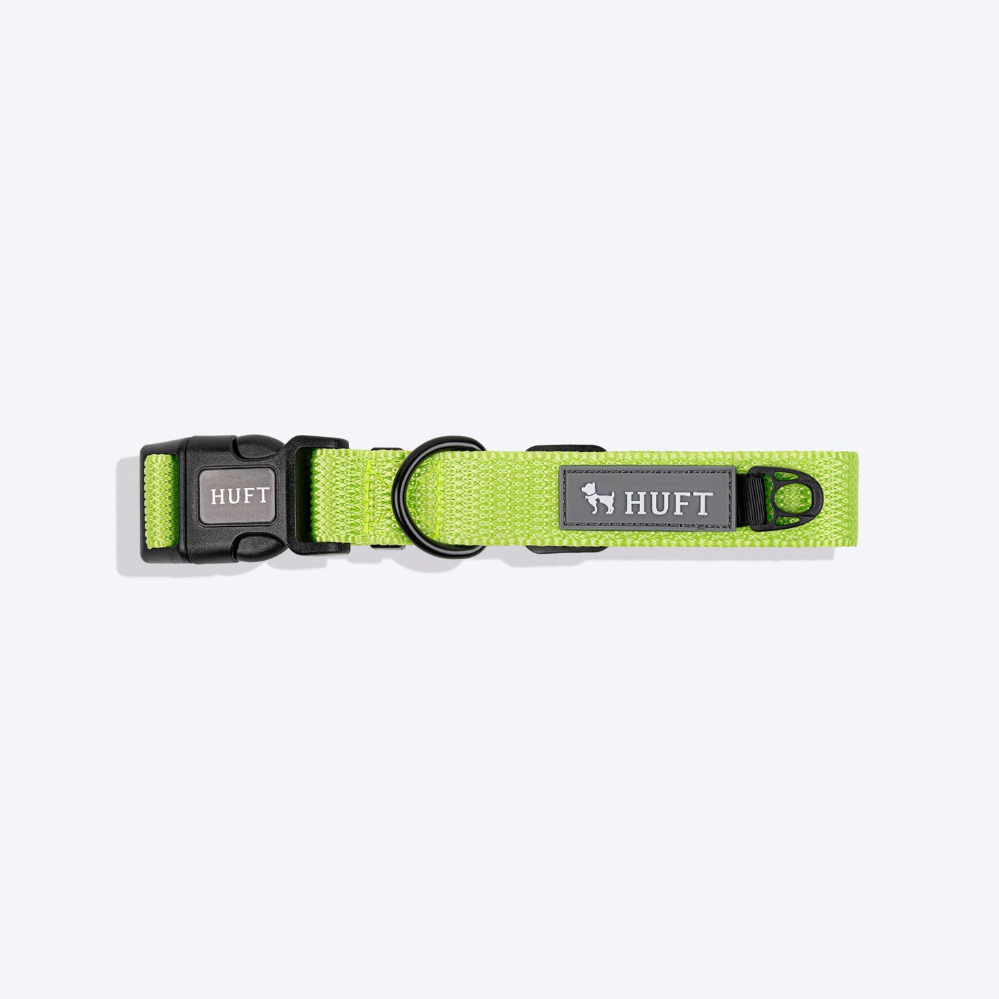 HUFT Basics Dog Collar - Neon Green_05