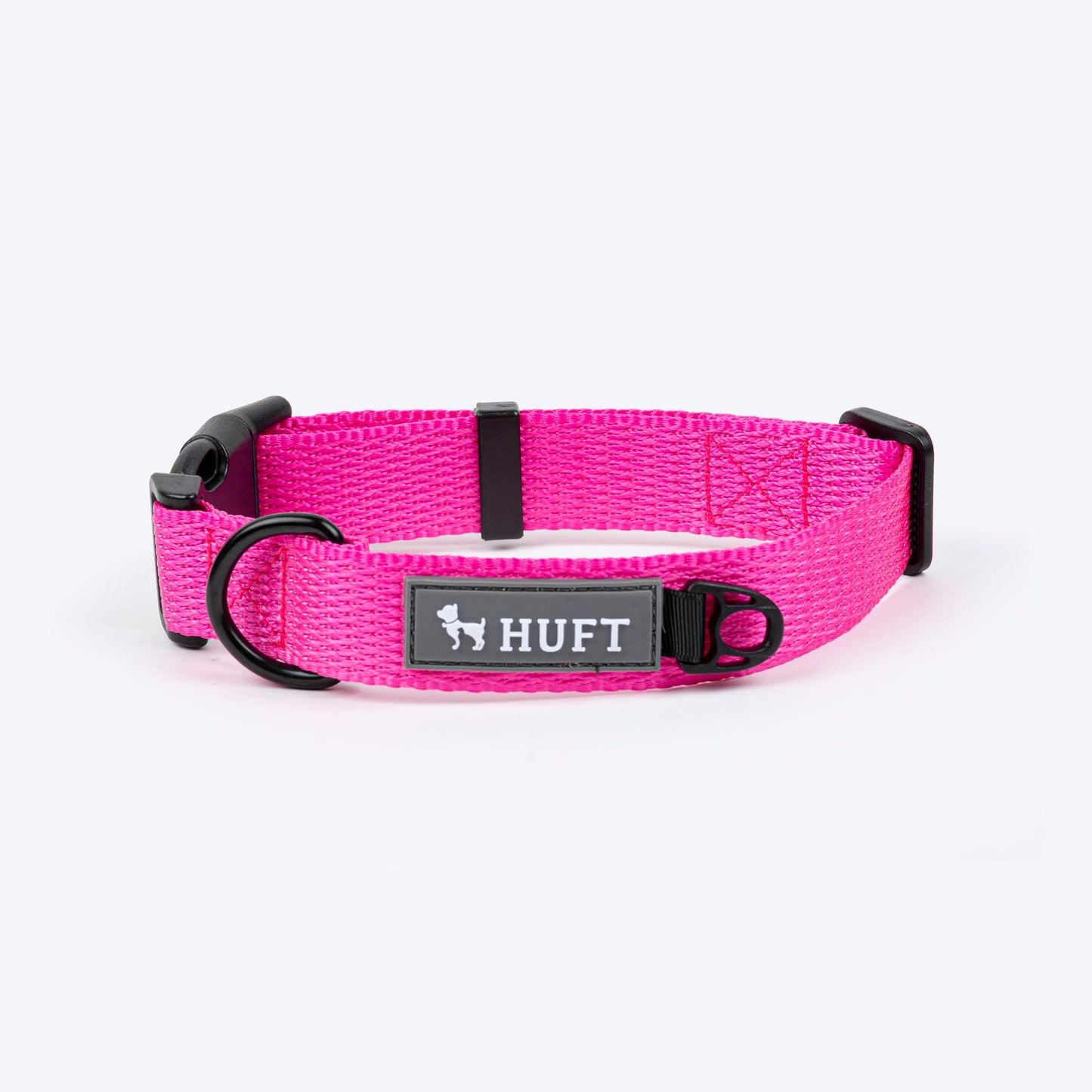 HUFT Basics Dog Collar - Pink_01
