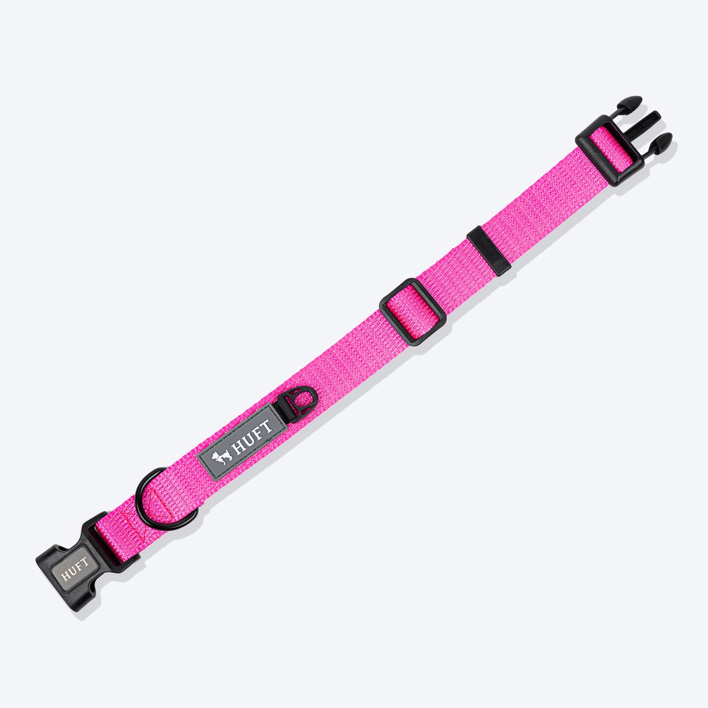 HUFT Basics Dog Collar - Pink_03