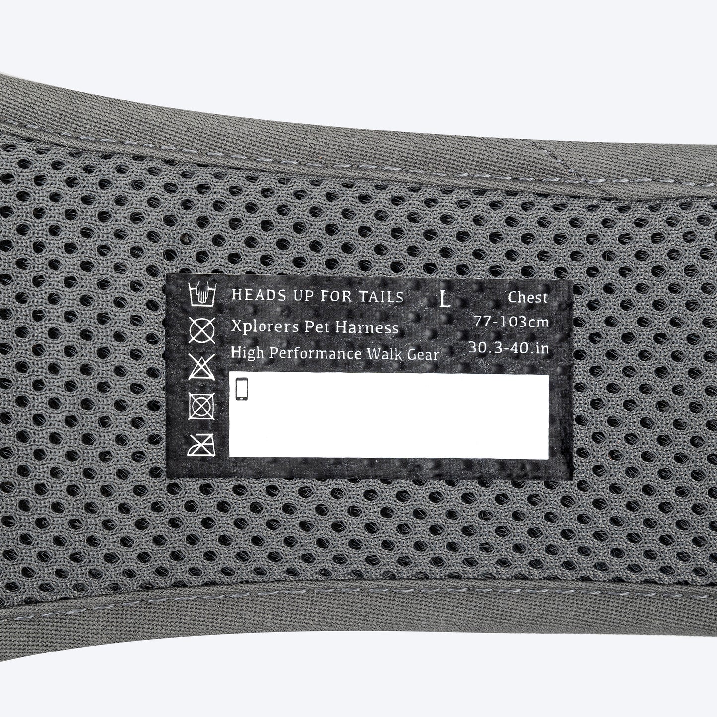 HUFT Xplorers Harness For Dog - Grey