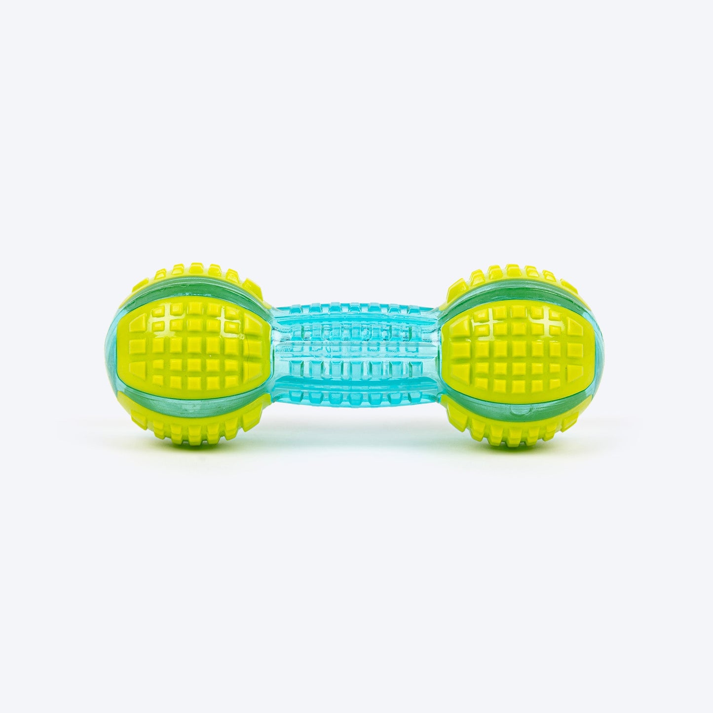 Dash Dog Extreme Play Squeaky Dumbbel Toy For Dog - Green