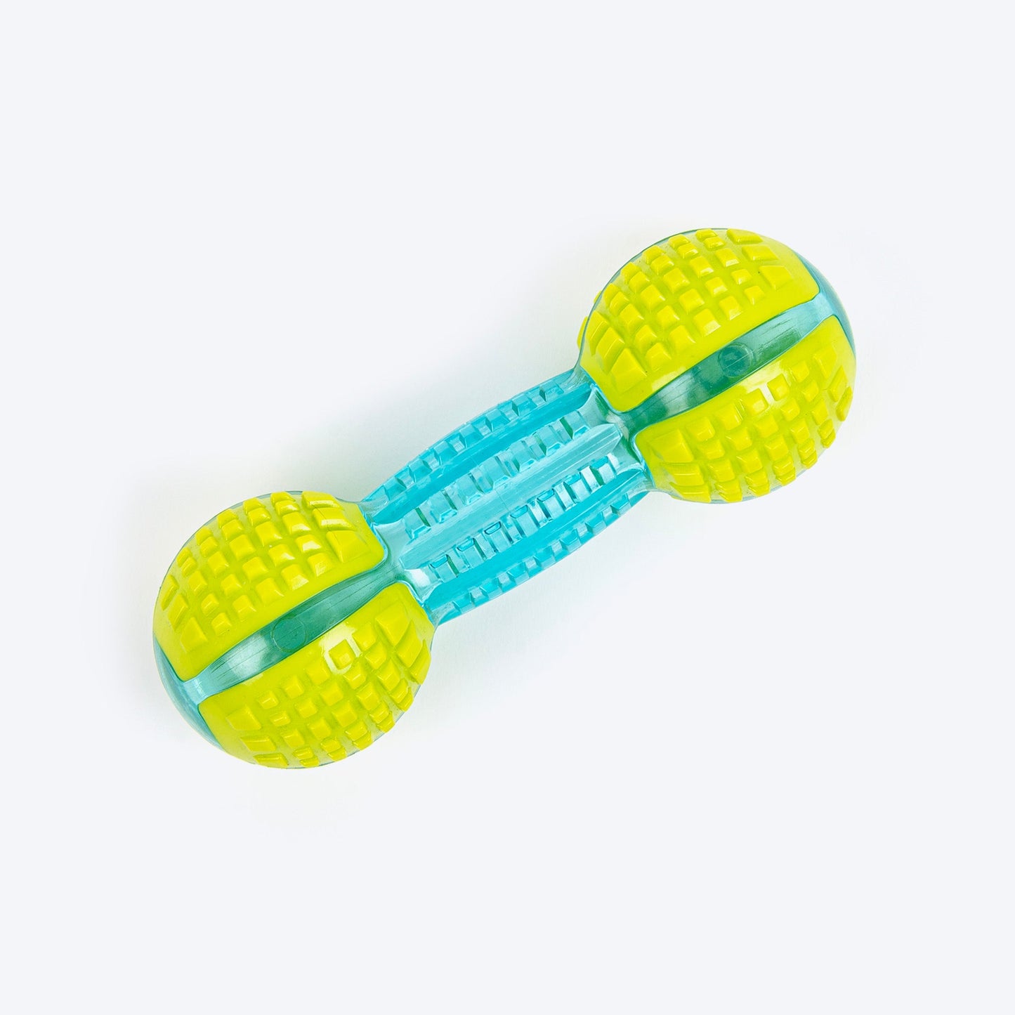 Dash Dog Extreme Play Squeaky Dumbbel Toy For Dog - Green