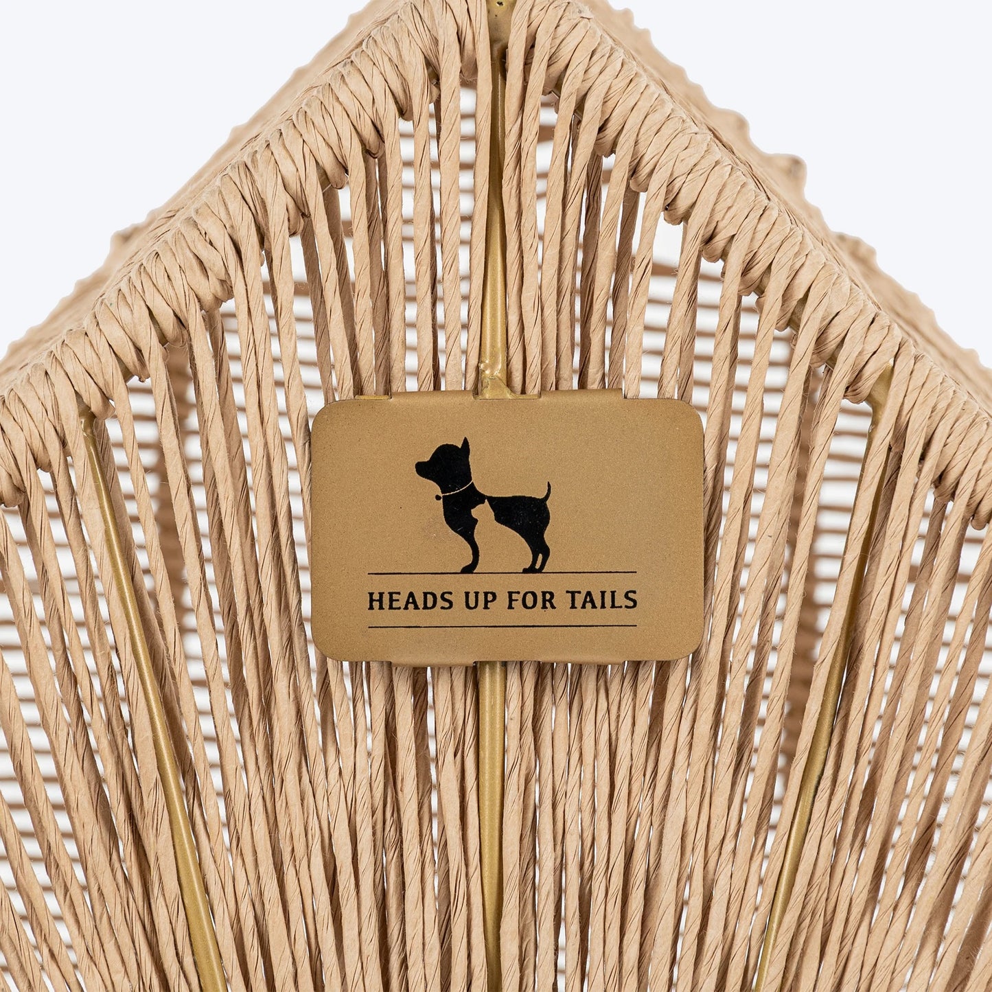 HUFT Furry Fort Hut With Cushion For Cat - Beige