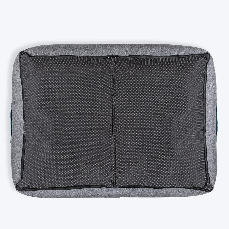 HUFT Nap Now Lounger Bed For Dog - Grey