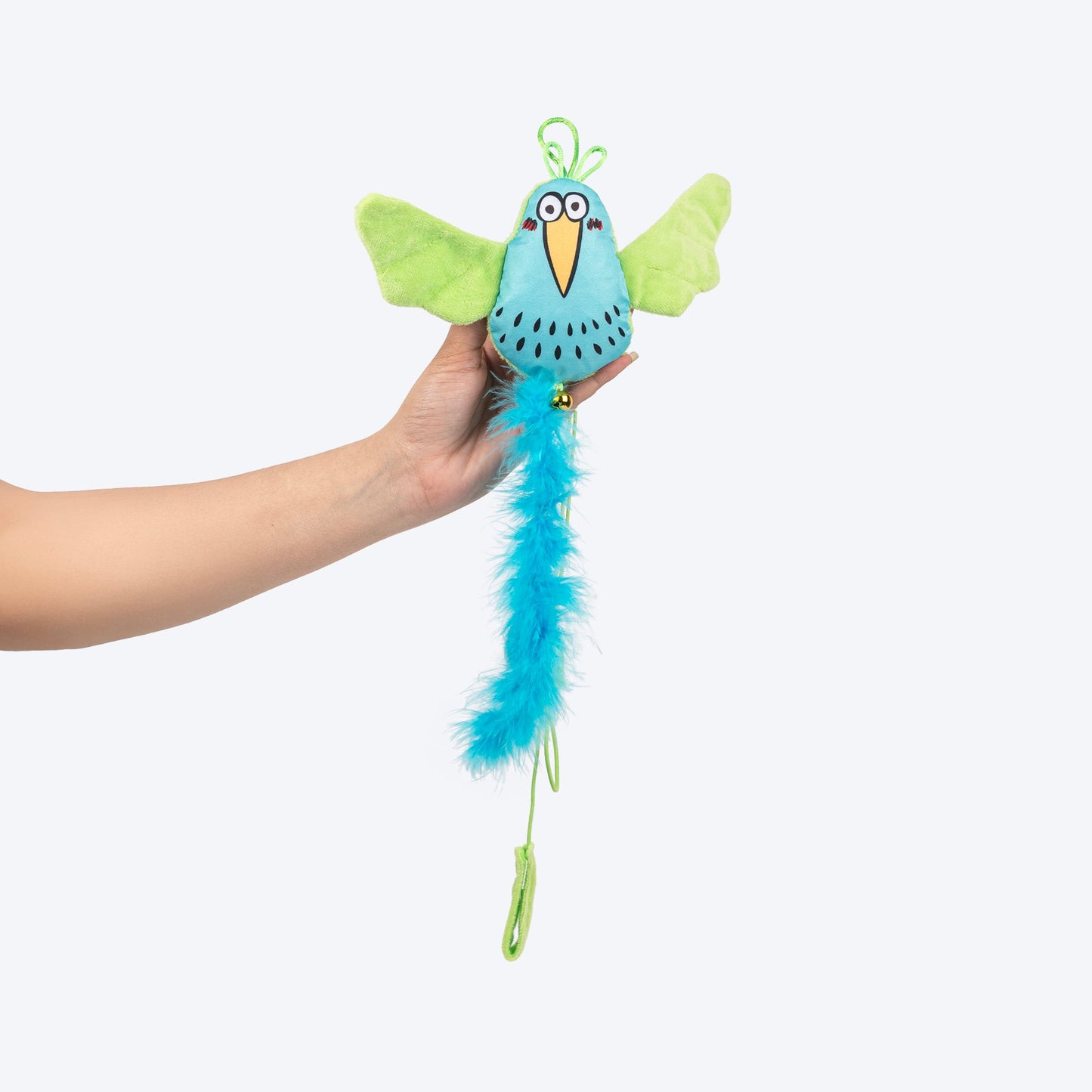 HUFT Flying Birdy Teaser Toy With Catnip For Cat